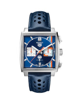 Load image into Gallery viewer, TAG HEUER MONACO GULF SPECIAL EDITION Automatic Chronograph, 39 mm, Steel
CBL2115.FC6494