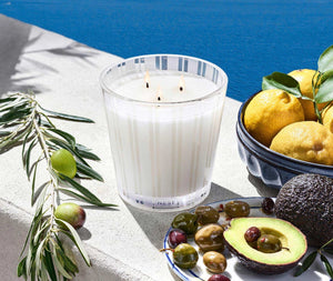 Nest-Santorini Olive & Citron 3-Wick Candle Nest03 SOC