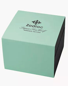 Zodiac-Super Sea Wolf Ceramic Compression Diver Automatic Rubber Strap Watch ZO9592