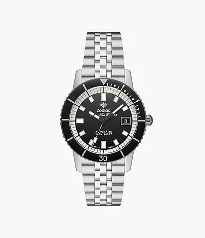ZODIAC- Super Sea Wolf 53 Compression Automatic Stainless Steel Watch ZO9286