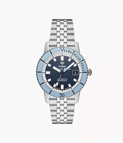 ZODIAC- Super Sea Wolf 53 Compression Automatic Stainless Steel Watch ZO9287