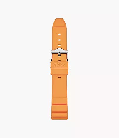 ZODIAC- Pro Diver 20mm Orange Rubber Strap ZOS1020