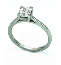 Load image into Gallery viewer, Diamond Ring-14k WG Cushion Modified Brilliant Cut Solitaire Ring 101-04469