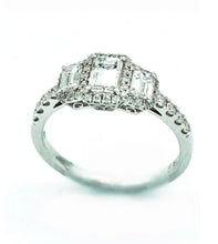 Load image into Gallery viewer, Diamond Ring-14k WG Diamond Ring 101-02802