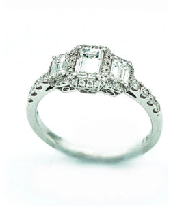 Diamond Ring-14k WG Diamond Ring 101-02802