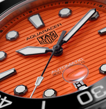 Load image into Gallery viewer, TAG HEUER AQUARACER PROFESSIONAL 300 ORANGE DIVER Automatic Watch - Diameter 43 mm WBP201F.BA0632