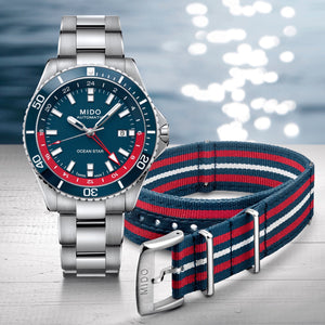 Mido-SPECIAL EDITION (1 EXTRA STRAP) OCEAN STAR GMT  M026.629.11.041.00