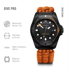 Load image into Gallery viewer, VICTORINOX DIVE PRO QUARTZ 242069