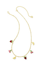 Load image into Gallery viewer, KENDRA SCOTT Fruit Gold Strand Necklace in Multi Mix 9608864751