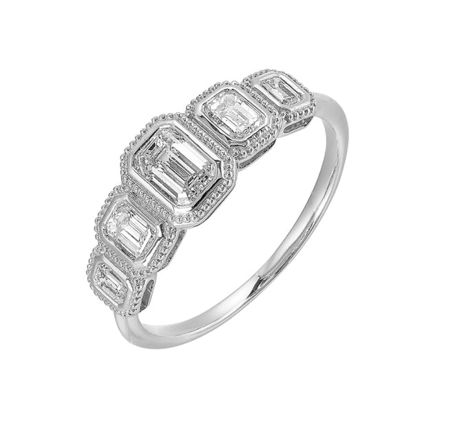 14k WG Diamond Ring RG14108/100-4WC