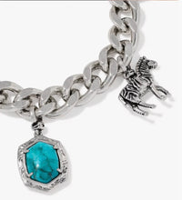 Load image into Gallery viewer, Kendra Scott-Raina Vintage Silver Charm Bracelet S/M 9608805564