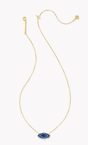 KENDRA SCOTT Lindy Rae Elisa Gold Short Pendant Necklace in Blue Crystal
9608871302