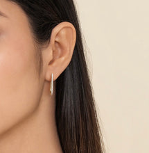 Load image into Gallery viewer, Gabriel &amp; Co-14K Yellow Gold Diamond Classic Elongated Oval Hoop Earrings EG15708Y45JJ