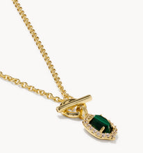 Load image into Gallery viewer, Daphne Crystal Frame Gold Drop Earrings 9608806763