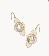 Load image into Gallery viewer, KENDRA SCOTT Abbie Medallion Gold Drop Earrings 9608894344