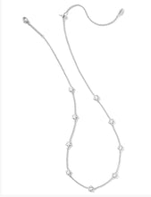 Load image into Gallery viewer, KENDRA SCOTT Jane Silver Strand Necklace 9608895745