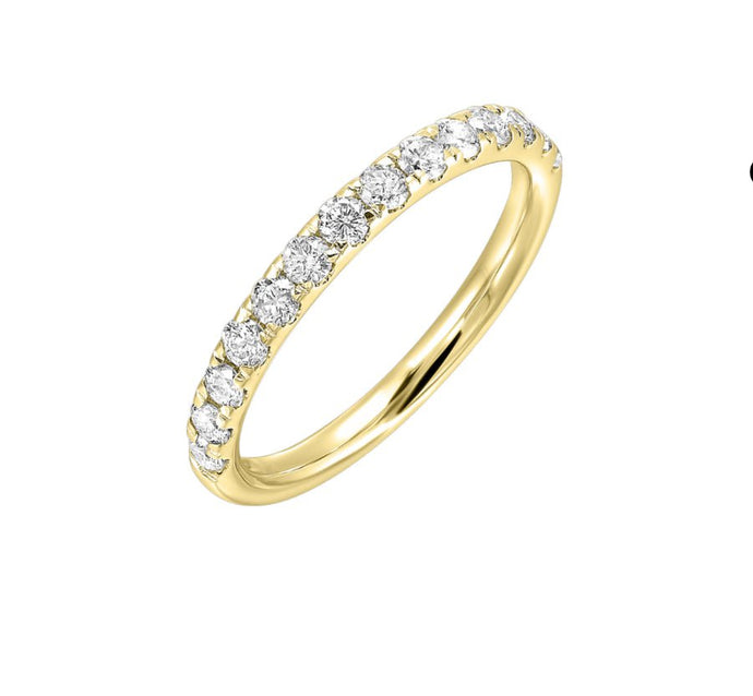 14K WG DIAMOND ANNIVERSARY BAND BDMP83001/50-4YC