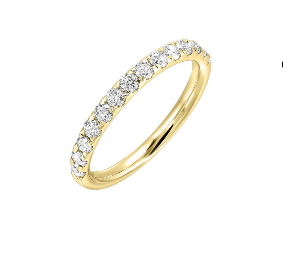 14K WG DIAMOND ANNIVERSARY BAND BDMP83001/50-4YC