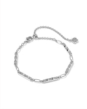 Load image into Gallery viewer, KENDRA SCOTT Fate Silver Set of 2 Delicate Chain Bracelets 9608806841