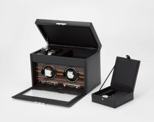 Load image into Gallery viewer, Wolf-Roadster Double Watch Winder with Storage 457256