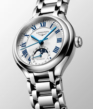 Load image into Gallery viewer, LONGINES-LONGINES PRIMALUNA MOONPHASE, Automatic watch, Ø 34.00 mm, Stainless steel. L8.126.4.71.6