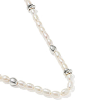 Load image into Gallery viewer, KENDRA SCOTT Gabriella Vintage Silver Pearl Strand Necklace 9608894675