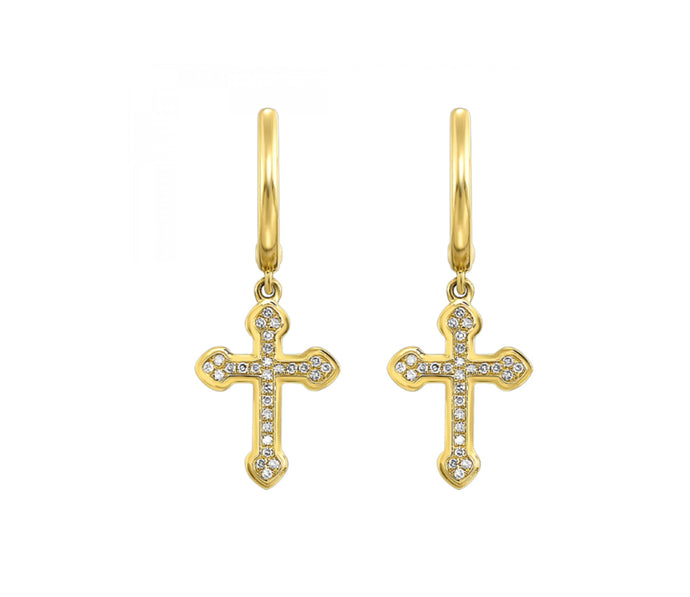 14Kt Yellow Gold Diamond 1/20Ctw Earring ER10820-4YSC