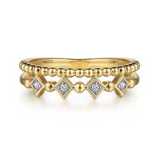 Load image into Gallery viewer, Gabriel &amp; Co-14K Yellow Gold Diamond Easy Stackable Ring-Bujukan LR52233Y45JJ
