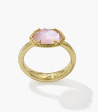 Load image into Gallery viewer, KENDRA SCOTT Daphne Gold Frame Band Ring 9608895591 SZ 7