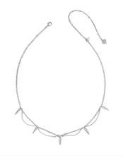 Load image into Gallery viewer, KENDRA SCOTT Fate Silver Strand Necklace 9608806827