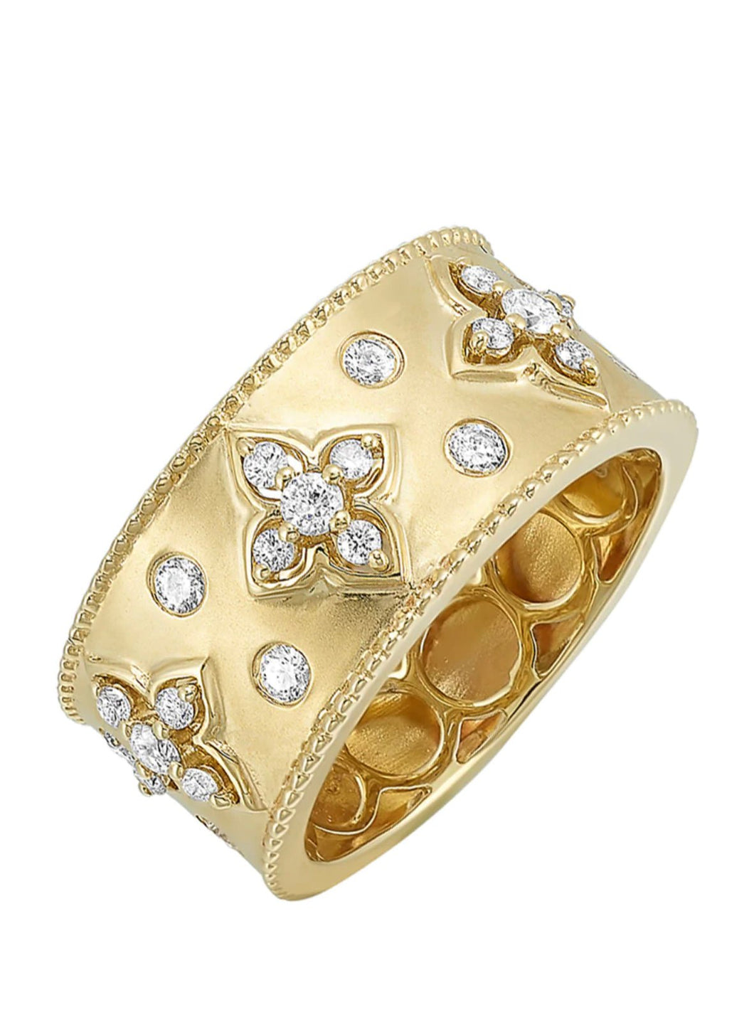 14K Yellow Gold Diamond Ring RG12106-4YC