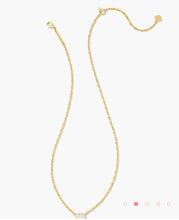 Load image into Gallery viewer, Kendra Scott -Cailin Gold Pendant Necklace in White Crystal 9608862085