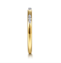 Load image into Gallery viewer, Gabriel &amp; Co-14K Yellow Gold Diamond Stackable Ring LR53067Y45JJ