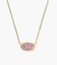 Load image into Gallery viewer, KENDRA SCOTT Elisa Luxe Gold Short Pendant Necklace 9608890087