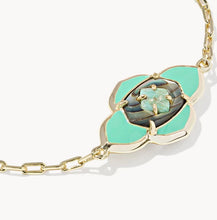 Load image into Gallery viewer, KENDRA SCOTT Abbie Medallion Gold Delicate Chain Bracelet 9608894233