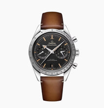 Load image into Gallery viewer, OMEGA-SPEEDMASTER &#39;57
40.5 MM, STEEL ON LEATHER STRAP 332.12.41.51.01.001