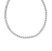 Load image into Gallery viewer, KENDRA SCOTT Fate Silver Tennis Necklace 9608806861