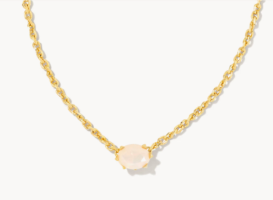 KENDRA SCOTT Cailin necklace gold champagne opal crystal 9608803557