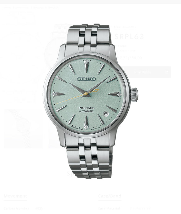SEIKO PRESAGE COCKTAIL TIME SRPL63