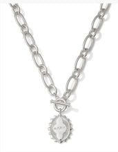 Load image into Gallery viewer, KENDRA SCOTT Mama Silver Link and Chain Necklace 9608895814