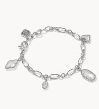 Load image into Gallery viewer, KENDRA SCOTT Icon Silver Charm Bracelet 9608890144