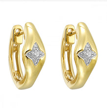 Load image into Gallery viewer, 14K YG Diamond Earring ER10987-4YC