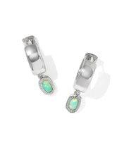 Load image into Gallery viewer, KENDRA SCOTT Mini Ellie Silver Wide Huggie Earrings 9608894528