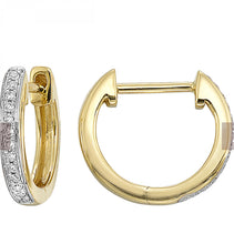 Load image into Gallery viewer, 14K YG Diamond Earring ER10992-4YB