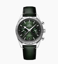 Load image into Gallery viewer, OMEGA-SPEEDMASTER &#39;57
40.5 MM, STEEL ON LEATHER STRAP 332.12.41.51.10.001