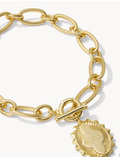 Load image into Gallery viewer, KENDRA SCOTT Mama Gold Link and Chain Bracelet 9608895007