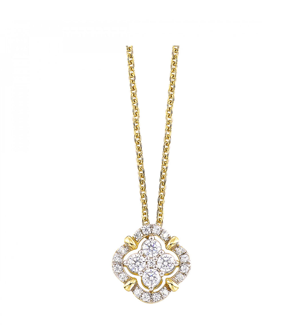 14K YG Diamond Pendant
PD11122-4YC