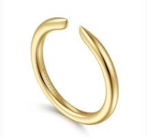 Load image into Gallery viewer, Gabriel &amp; Co-14K Yellow Gold Thin Open Anniversary Band AN16815Y4JJJ
