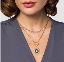 Load image into Gallery viewer, GABRIEL &amp; Co 14K Yellow Gold Diamond Drop Necklace NK7233Y45JJ