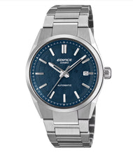 Load image into Gallery viewer, CASIO Edifice Automatic Textured Blue Dial Stainless Steel Watch 38mm - EFK110D-2A